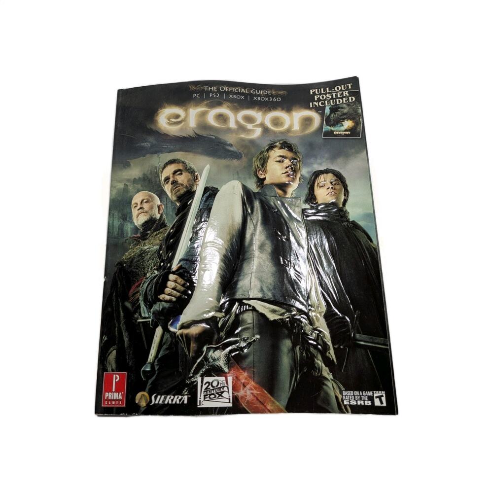 Eragon: Prima Official Game Guide Paperback 2006 PRIMA Games Poster Included
